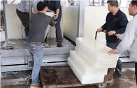 آلة تصنيع بلوك الثلج 0.5T لصنع آلة تصنيع بلوك الثلج للثلاجات نوع تجاري للتبريد المباشر
